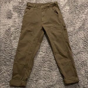 Green cargo pants